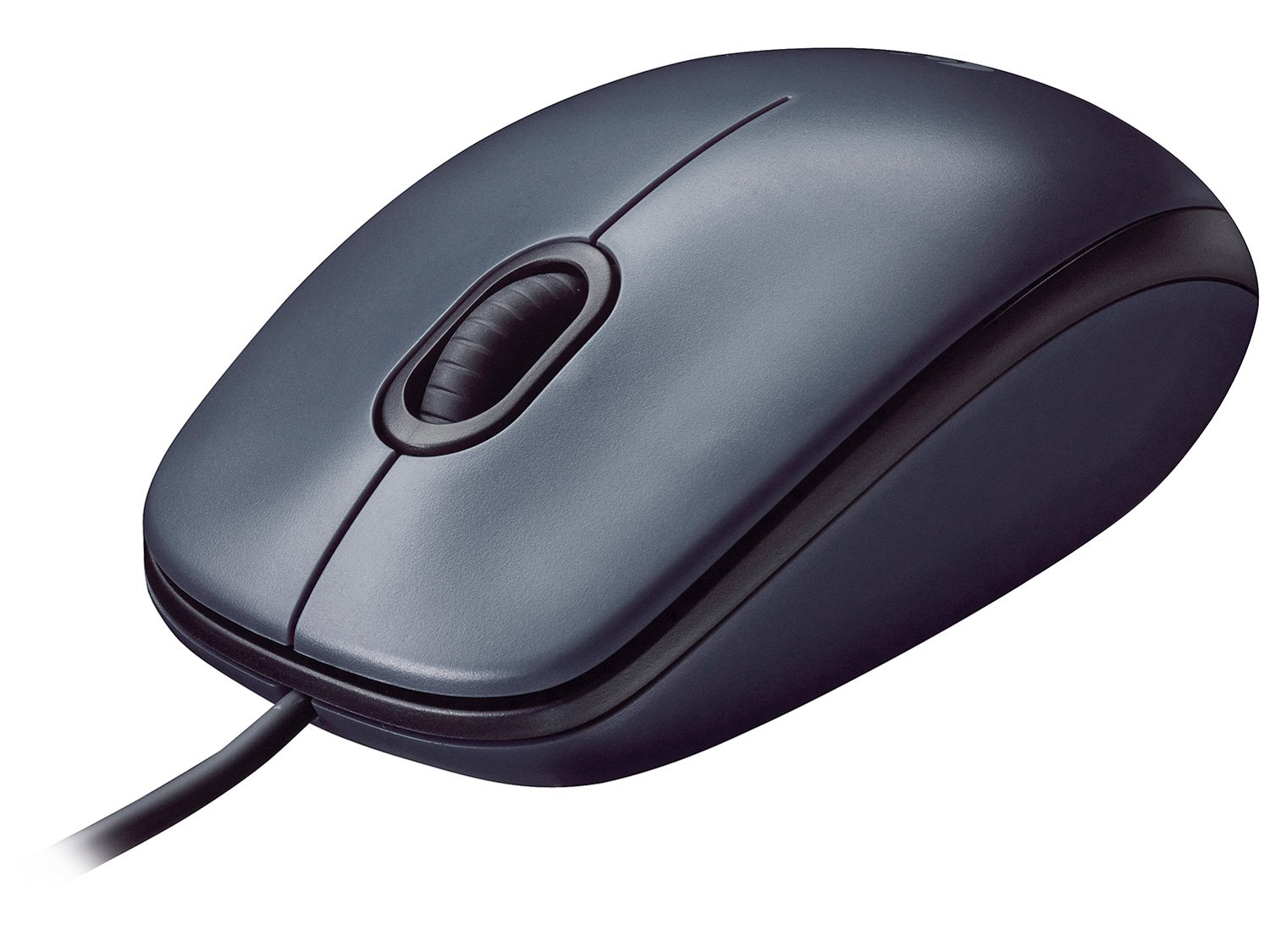 Mouse Logitech M90 USB - Preto