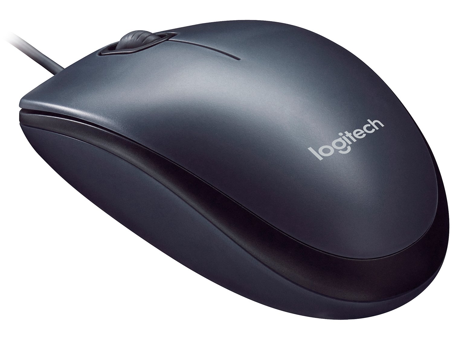 Mouse Logitech M90 USB - Preto - 3