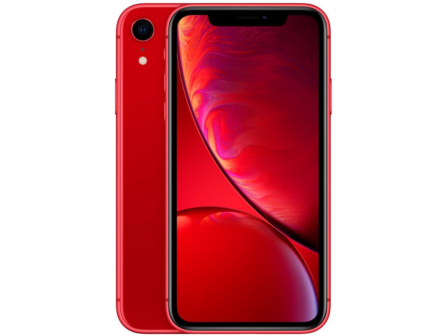 iPhone XR Apple 128GB PRODUCT(RED), Tela de 6,1”,Câmera de 12MP, iOS
