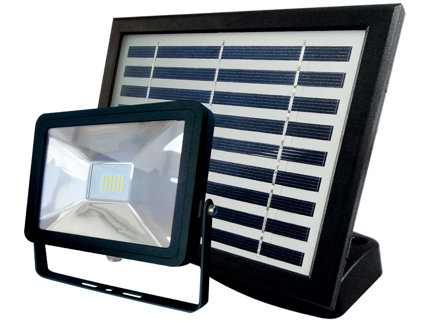 Refletor Taschibra Solar Prime com LED 3000 K - Preto