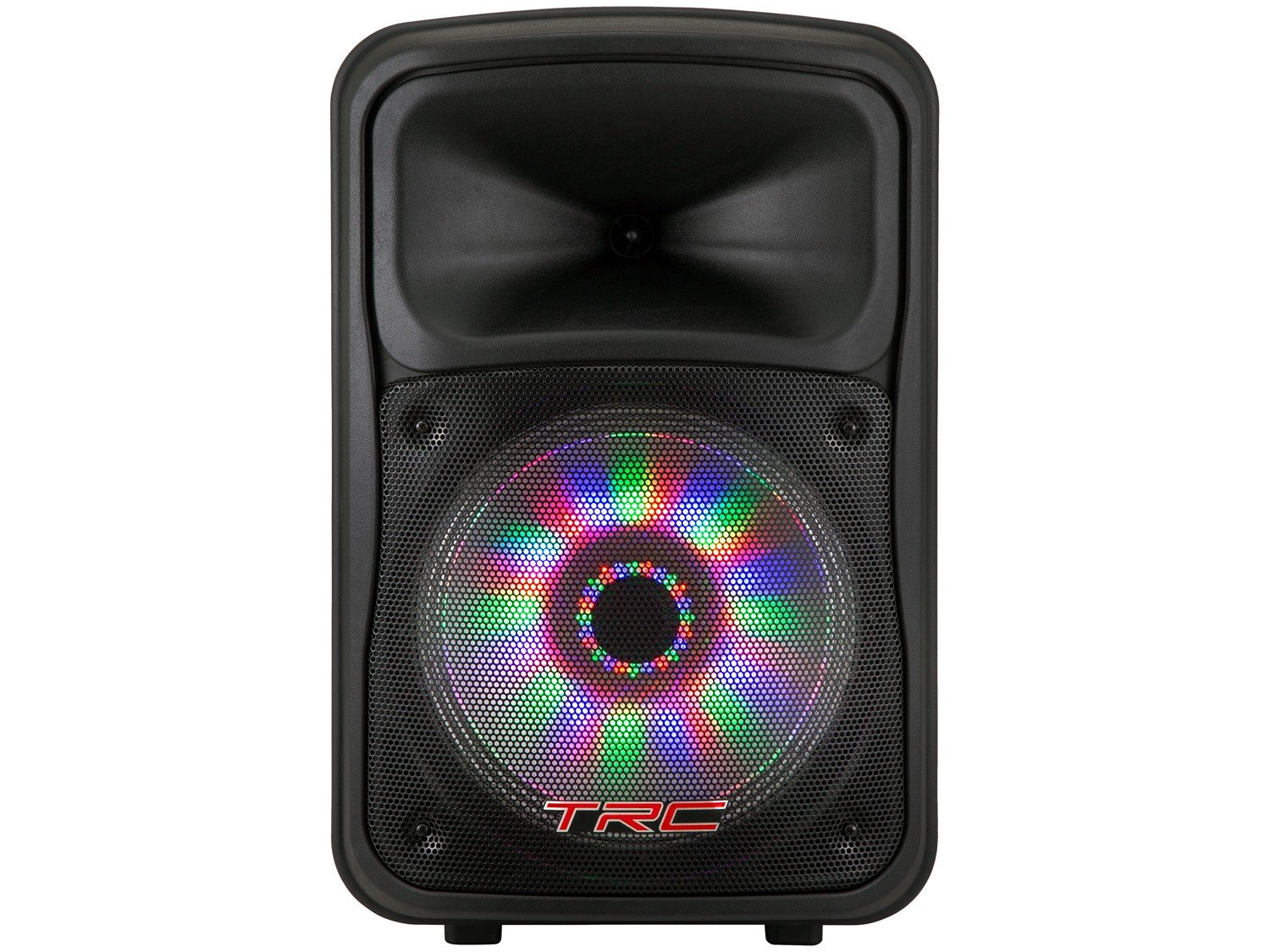 Caixa de Som Amplificada TRC 536 com Bluetooth, Rádio FM, Entrada USB e Iluminação Frontal em Led - 480W - 4