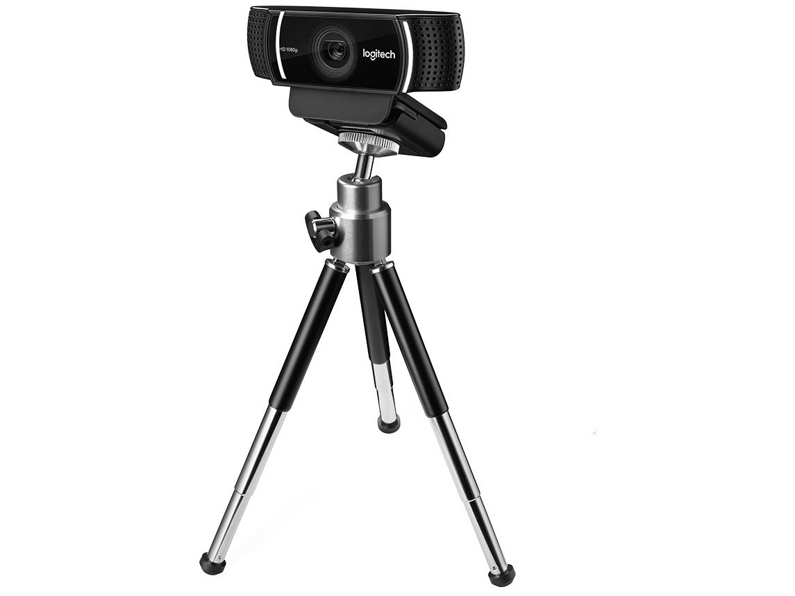 Webcam com Microfone Full HD Logitech - C922 Pro Stream - 1