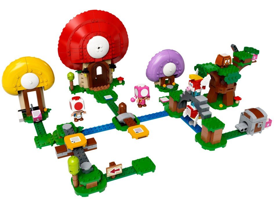 LEGO Pacote de Expansão - Caça ao Tesouro de Toad 646 Peças 71368 - 1