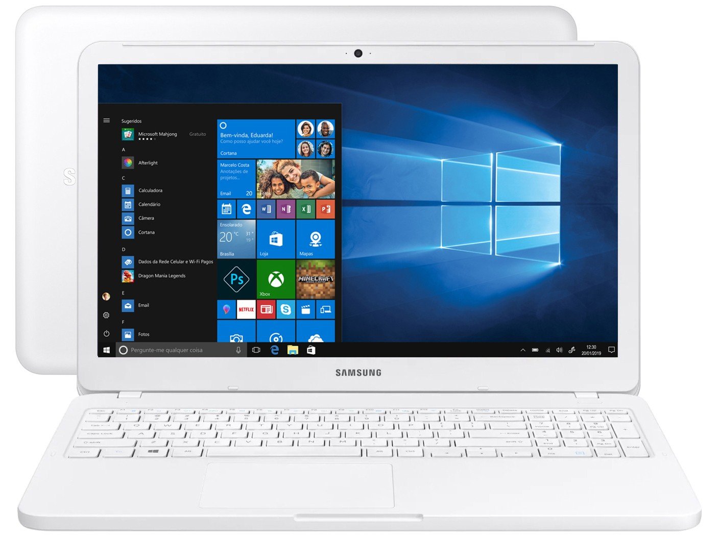 Notebook - Samsung Np350xbe-xd2br I5-8265u 1.60ghz 8gb 1tb Padrão Geforce Mx110 Windows 10 Home Expert X41 15,6
