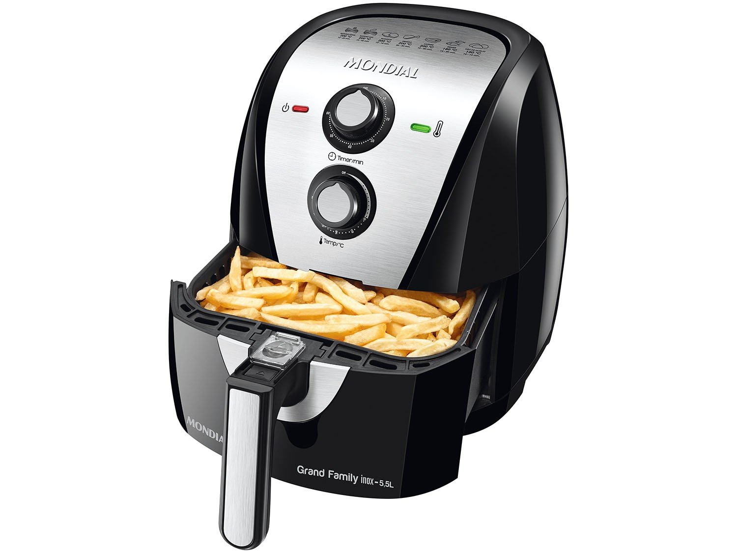 Fritadeira Elétrica Sem óleoair Fryer Mondial Af 55 I 5