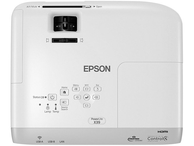 Projetor Epson PowerLite X39 XGA 3500 Lumens 3LCD - 4