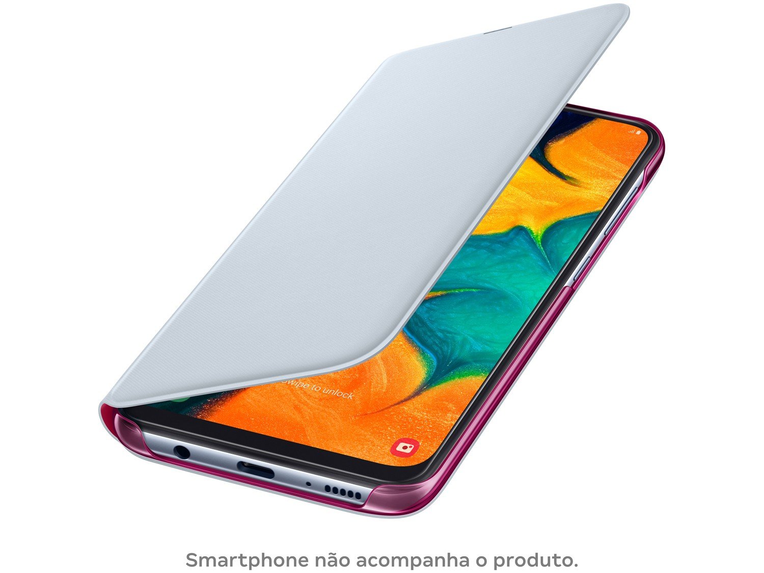 Capinha de Celular Carteira para Galaxy A30 - Samsung Flip Wallet - 2