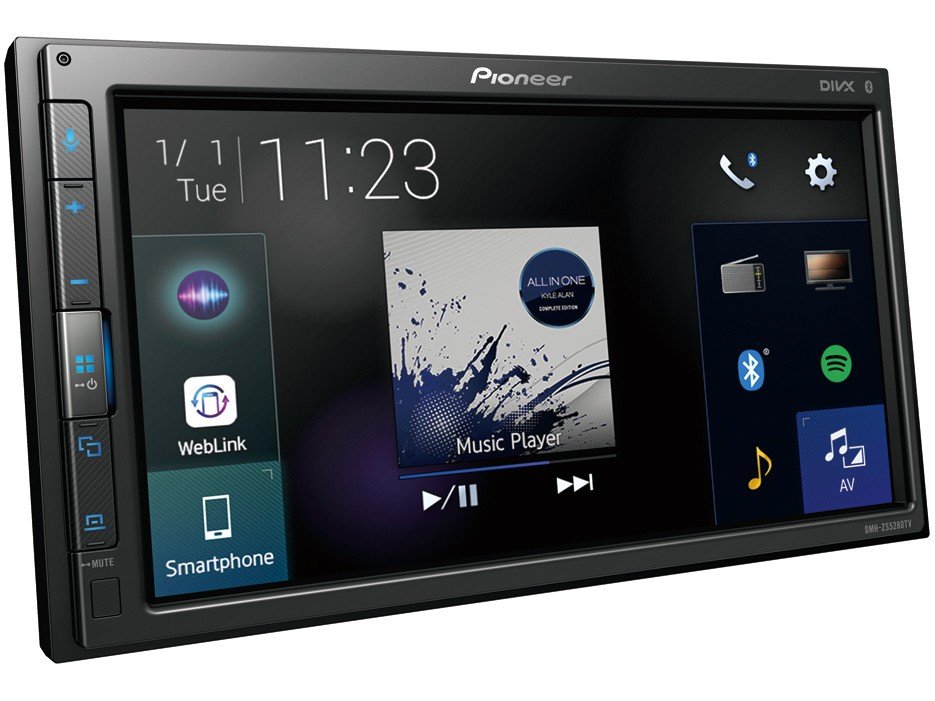 Central MultimÃ­dia Pioneer DMH-ZS5280TV - Bluetooth Touch 6,8" USB - 2