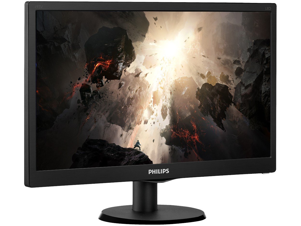 Monitor para PC Philips V Line 193V5LHSB2 - 18,5&quot; LED Widescreen HD HDMI VGA - Bivolt - 2