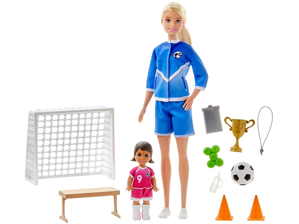 Barbie lança boneca jogadora de futebol