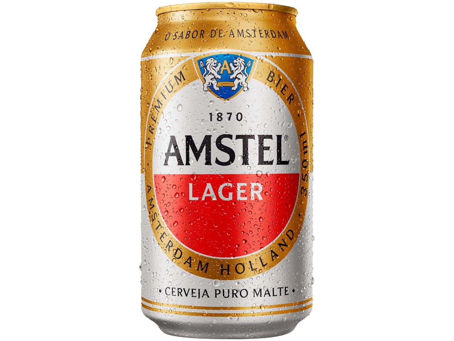 Cerveja Amstel Puro Malte Pilsen - 12 Unidades Lata 350ml - 3