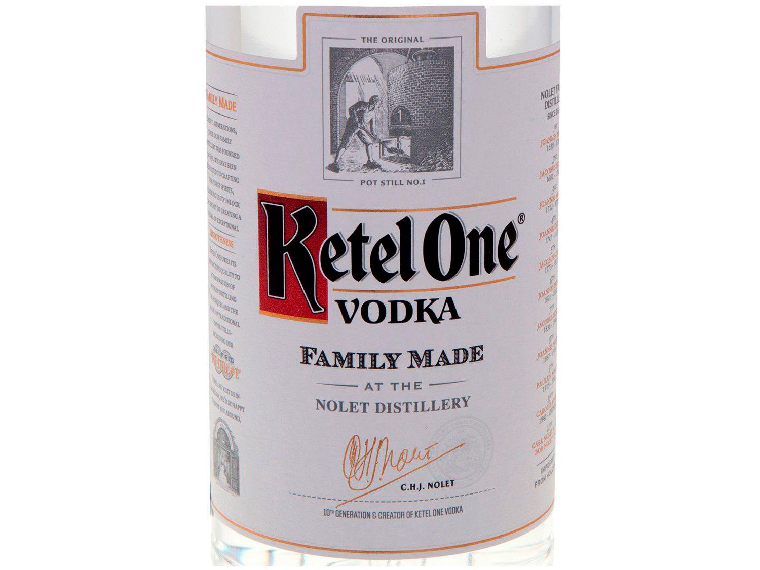 Vodka Ketel One Premium Original 1L - 2