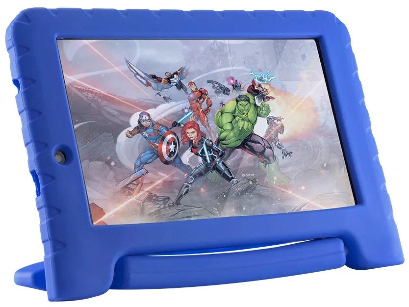 Tablet Infantil Multilaser Vingadores Plus - com Capa 7&quot; Wi-Fi 16GB Android 8.1 Quad-Core - 2