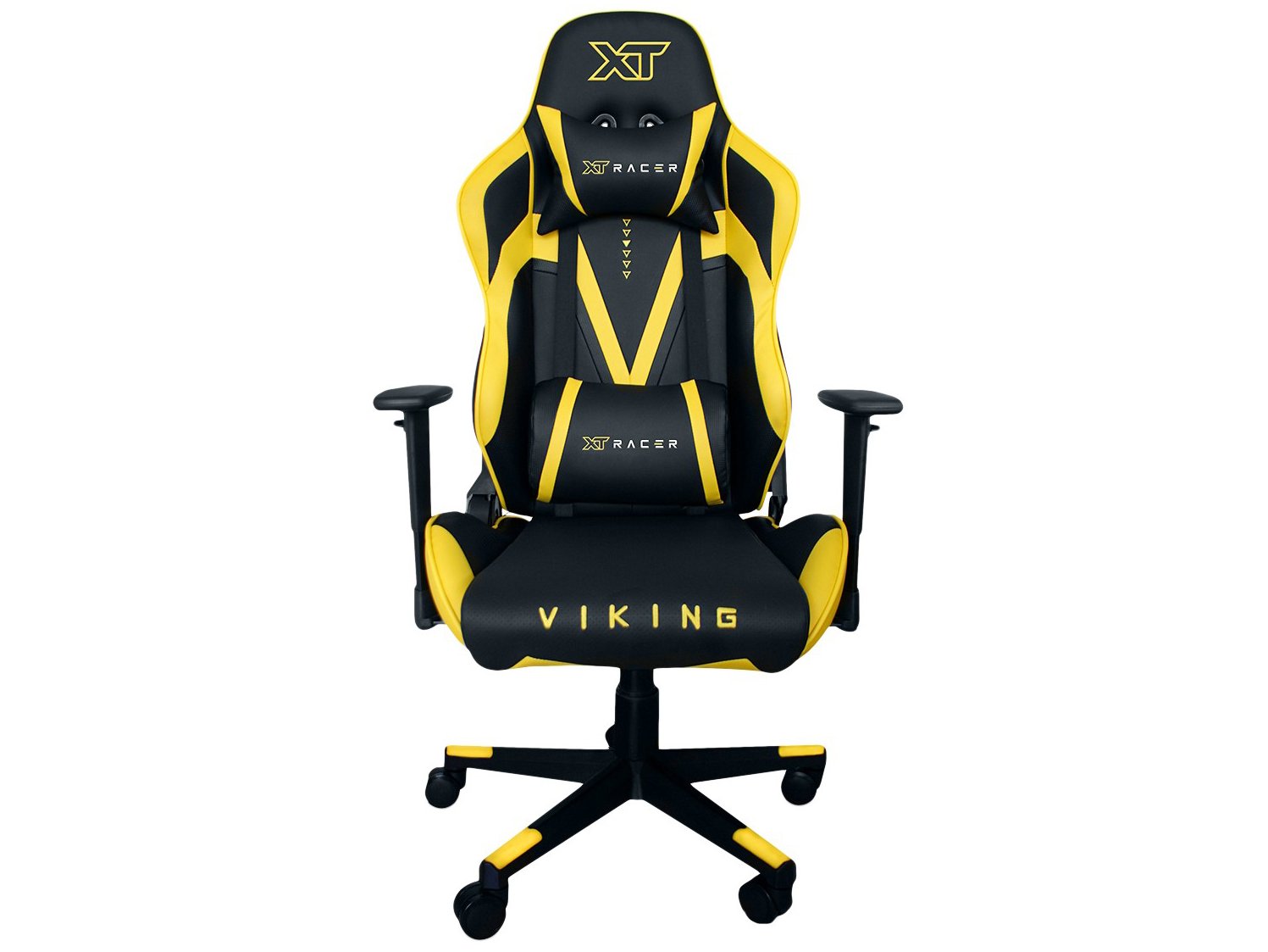 Cadeira Gamer XT Racer Reclinável Preta e Amarela - Viking Series XTR-011 - 2