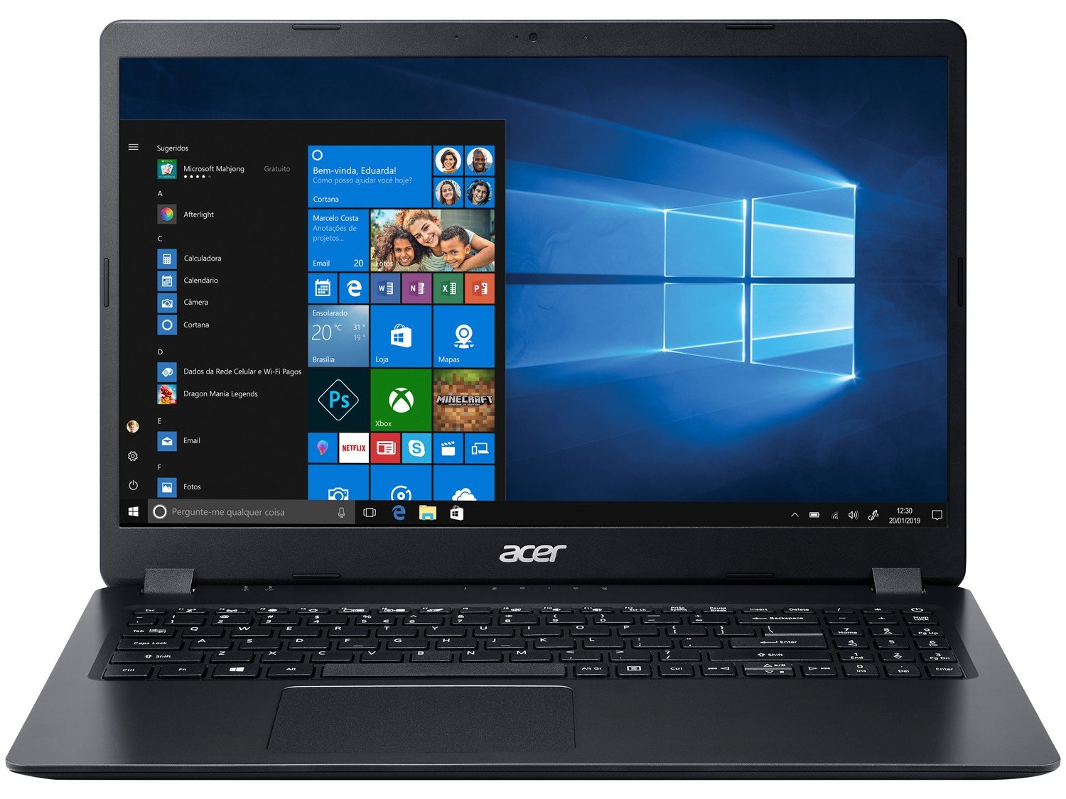 Notebook Acer Aspire 3 A315-42G-R6FZ AMD Ryzen 5 8GB 1TB 