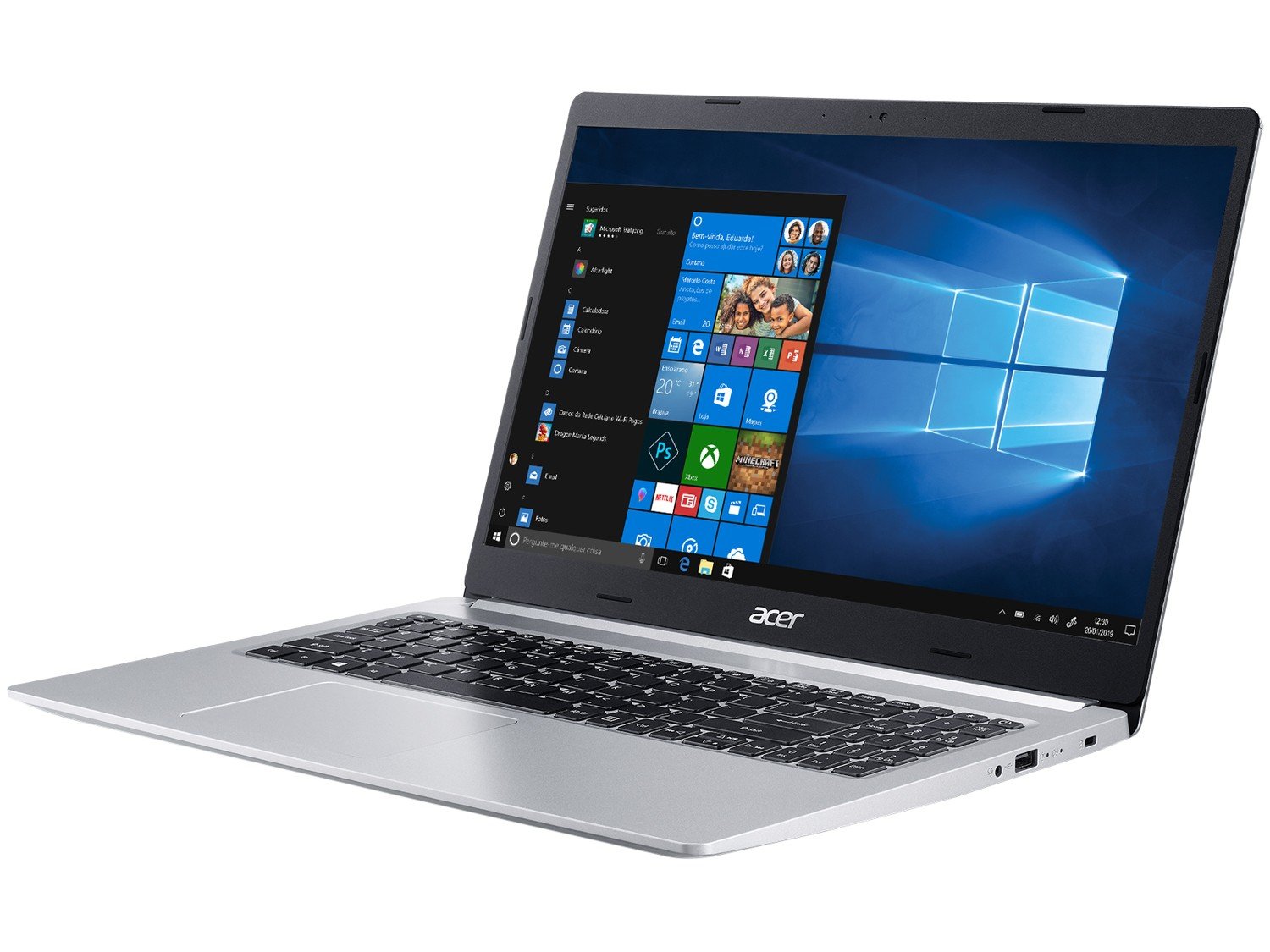 Notebook Acer Aspire 5 A515 54 59x2 Intel Core I5 8gb 512gb Ssd 156 Windows 10 0629