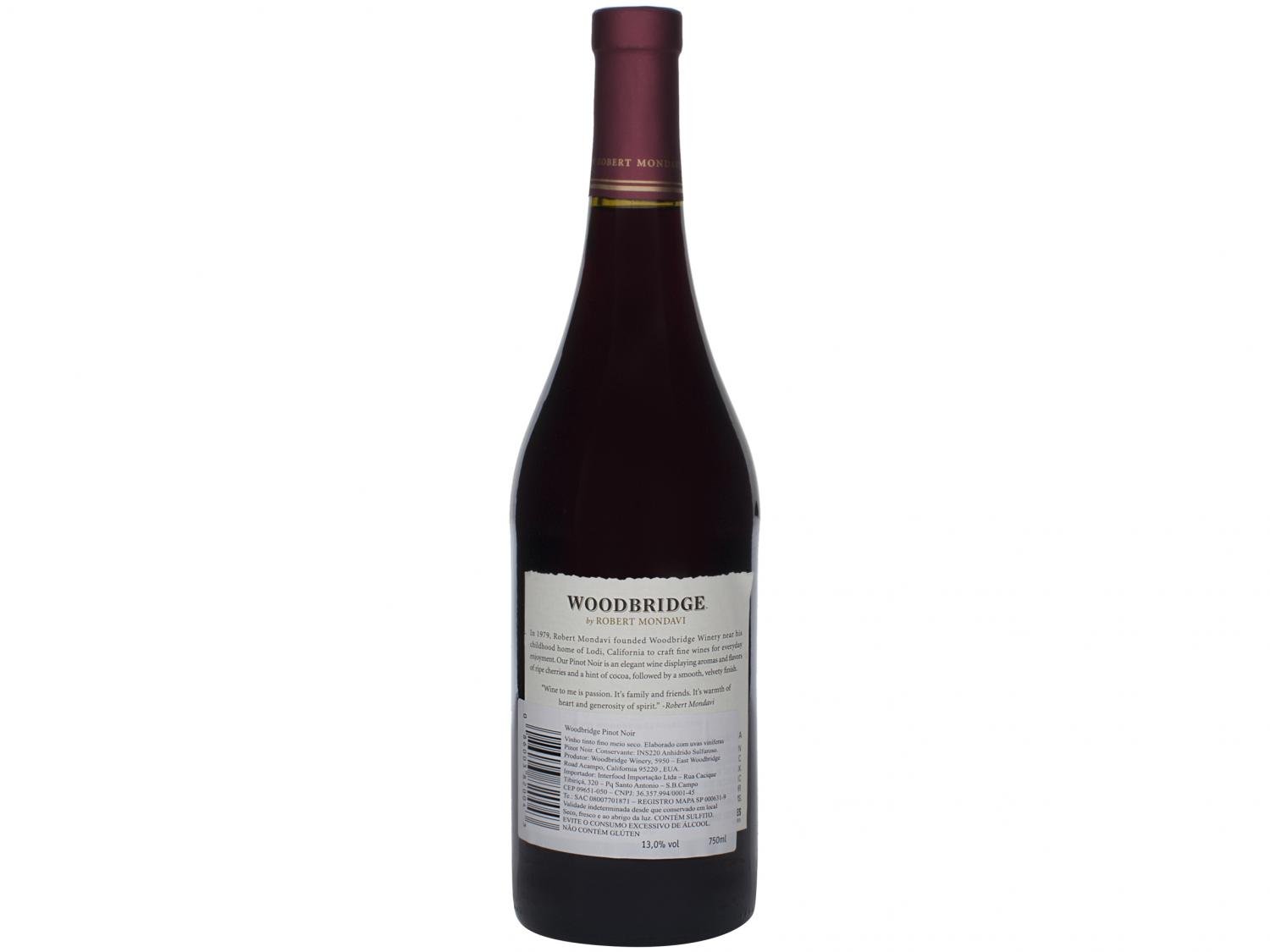 Vinho Tinto Seco Woodbridge Pinot Noir - 750ml - 4