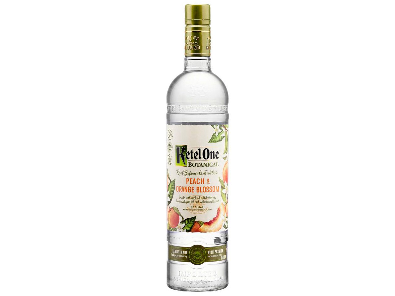 Vodka Ketel One Holandesa Botanical - Peach &amp; Orange Blossom 750ml
