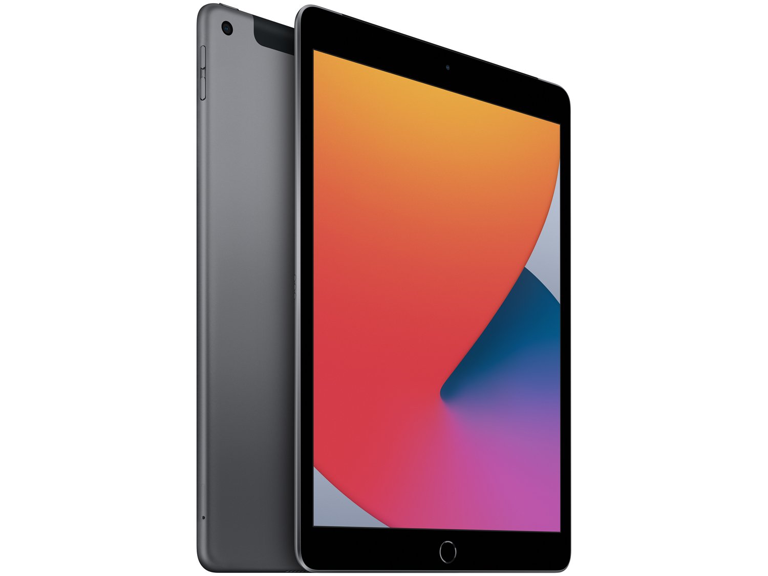 iPad Tela 10,2" 8ª Geração Apple Wi-Fi + Cellular - 128GB Cinza-espacial - Bivolt - 1