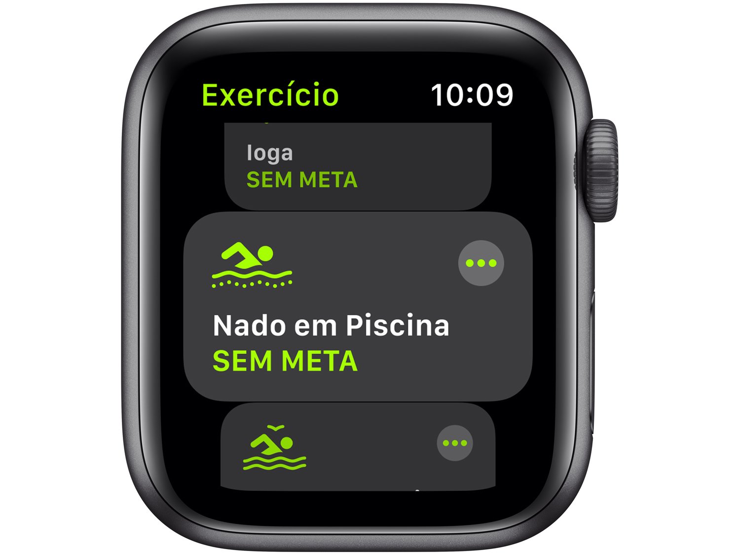 Apple Watch SE GPS, 40mm, Caixa Cinza Espacial de Alumínio com Pulseira Esportiva Preta - 2