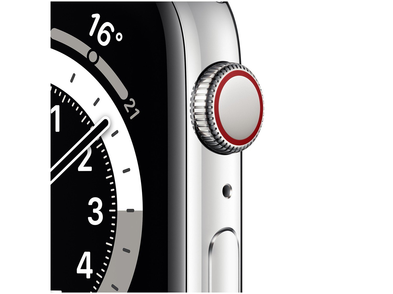 apple watch series 6 44mm aço inoxidável