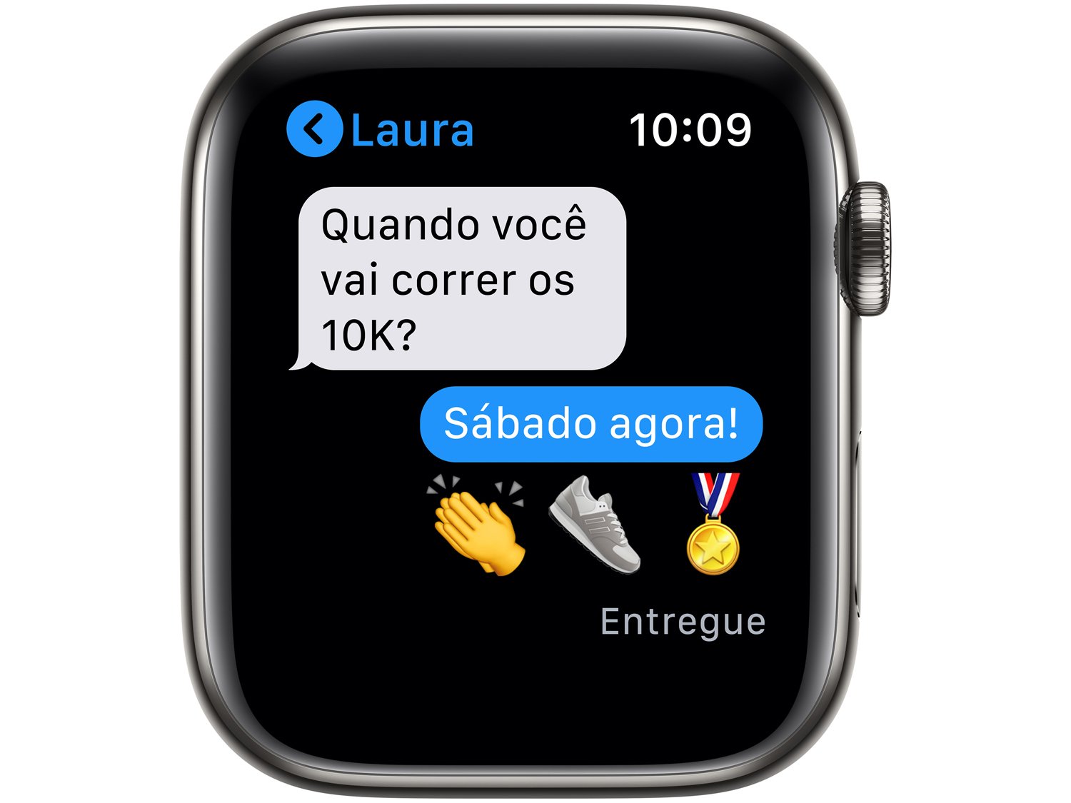 apple watch series 6 44mm aço inoxidável