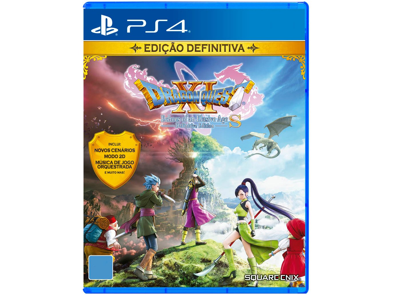 Dragon Quest XI S Echoes of an Elusive Age - Definitive Edition para PS4 Square Enix