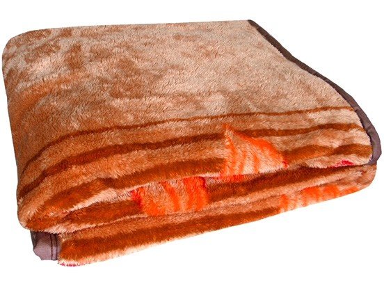 Cobertor Casal Jolitex Microfibra 100% PoliÃ©ster - Dyuri Volga Marrom