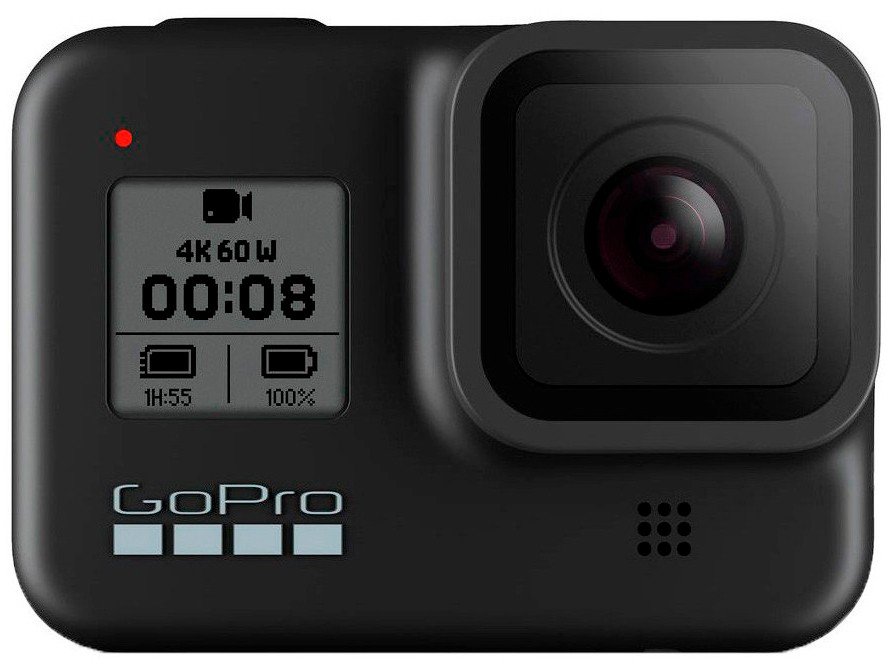 Kit GoPro HERO8 Black Essencial - com Shorty, Cartão 32GB e Estojo - 1