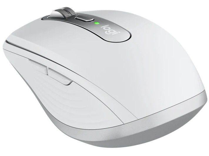 Mouse sem Fio Logitech Óptico 4000DPI 6 Botões - MX Anywhere 3 Cinza Claro Original - 1