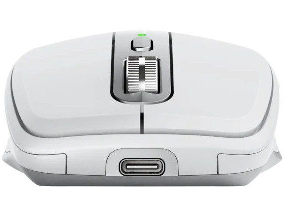 Mouse sem Fio Logitech Óptico 4000DPI 6 Botões - MX Anywhere 3 Cinza Claro Original - 3