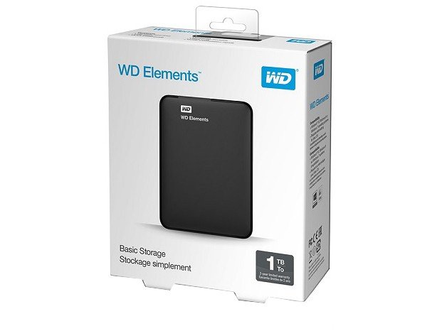 HD Externo 1TB Western Digital Elements USB 3.0 - 4
