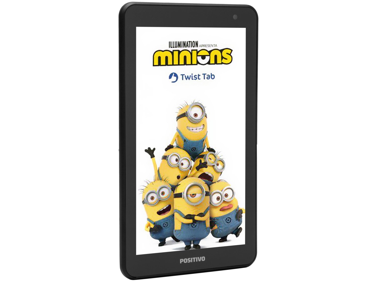 Tablet Infantil Positivo T770KM Minions com Capa - 7&quot; Wi-Fi 32GB Android Oreo Quad-Core - 4
