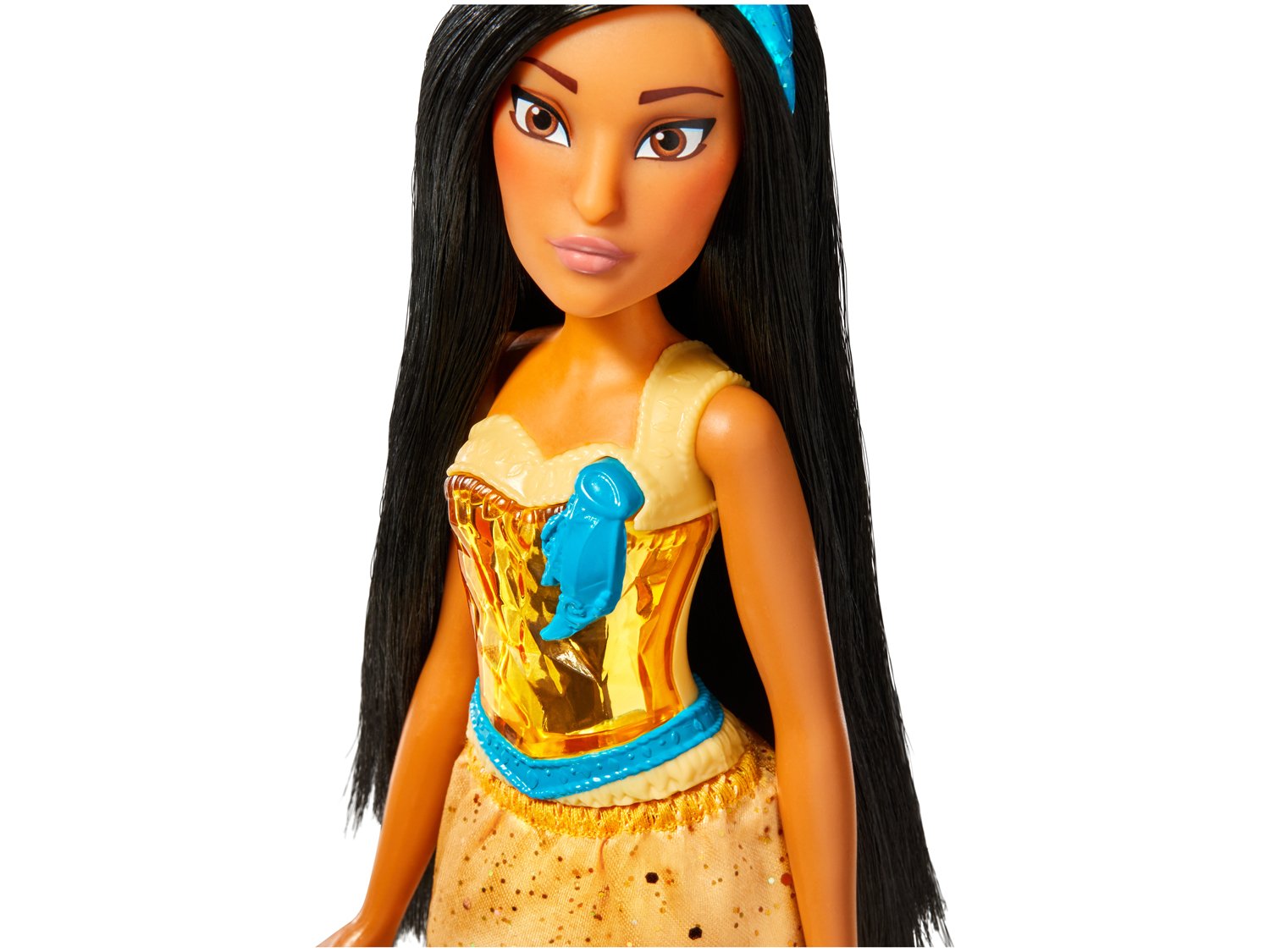 Boneca Disney Princess Brilho Real - Princesa Pocachontas Hasbro - 1