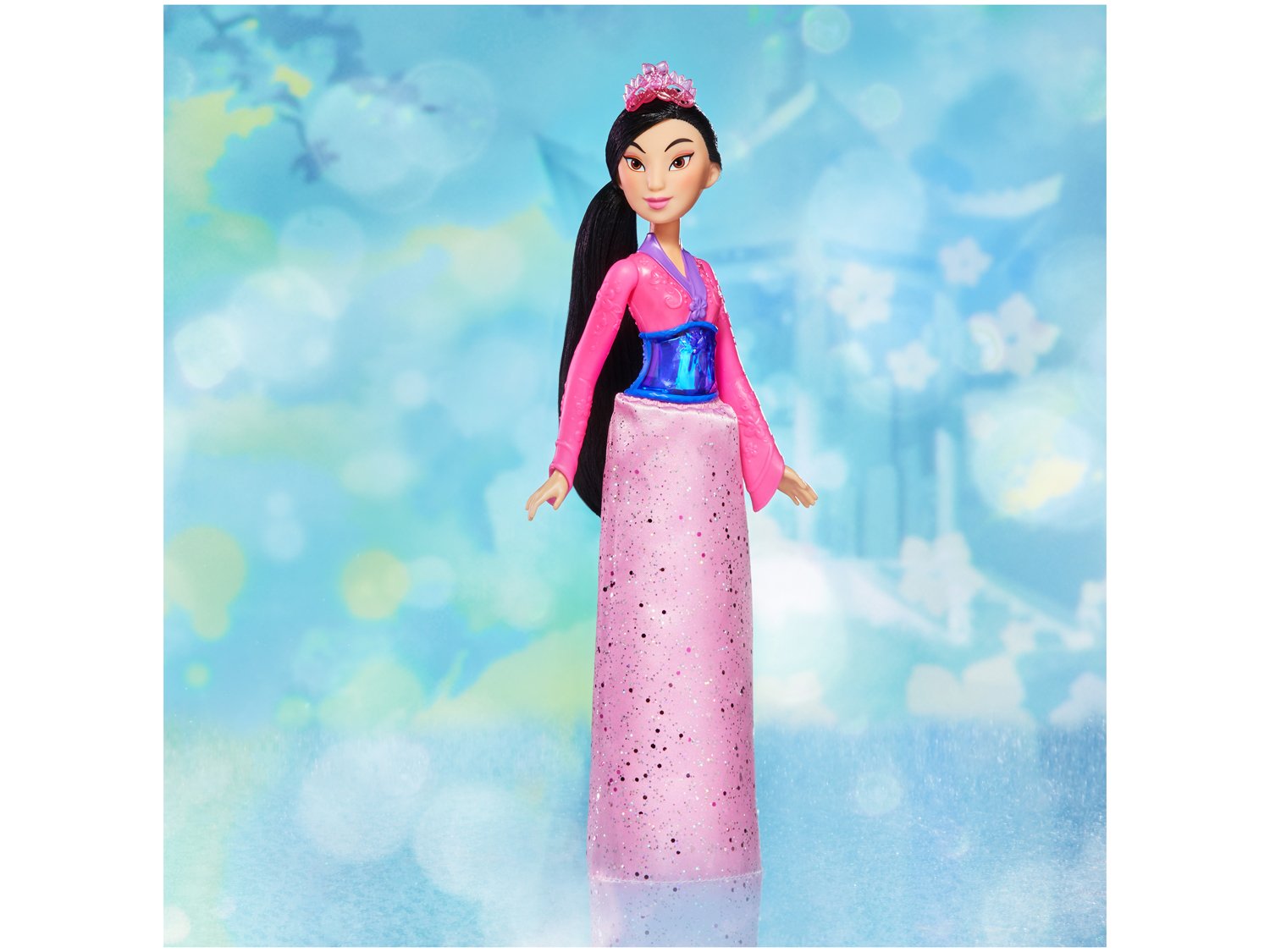 Boneca Disney Princess Brilho Real - Princesa Mulan Hasbro - 3