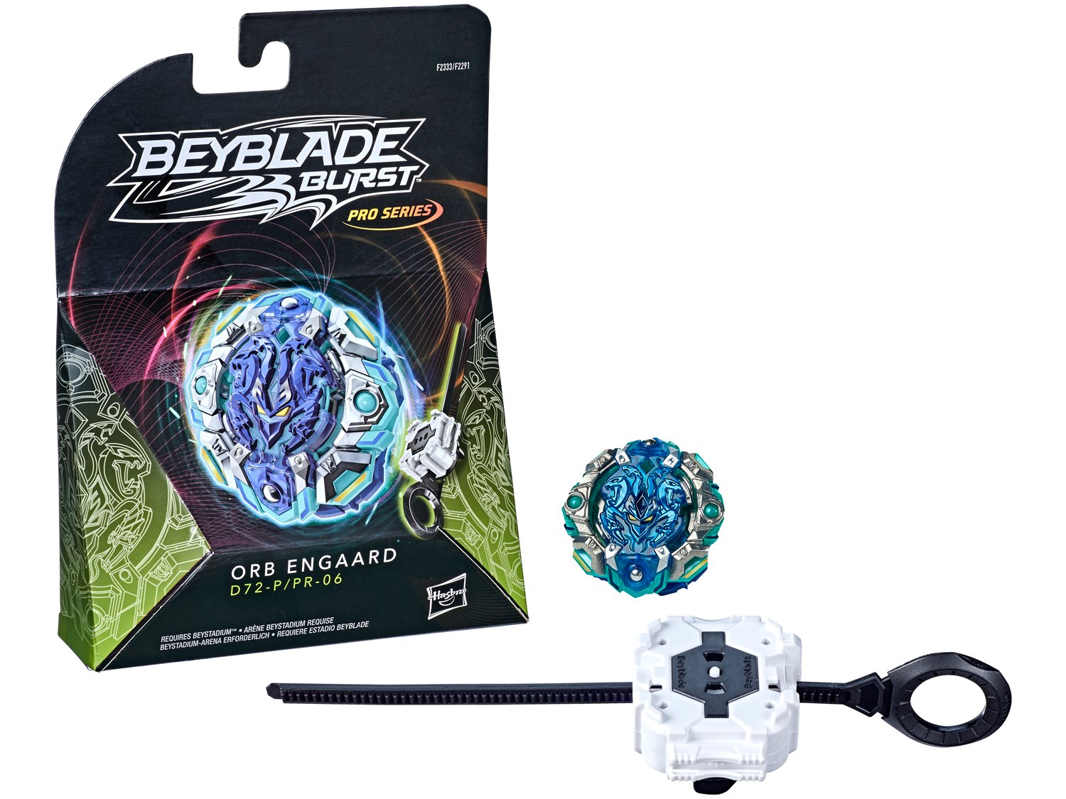 Beyblade Hasbro Burst Pro Series Orb Engaard - com Lançador 2 Peças - 2