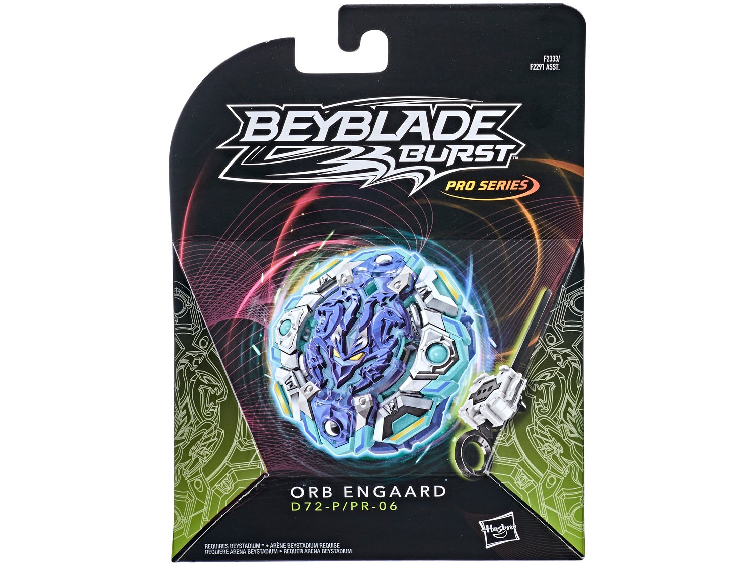 Beyblade Hasbro Burst Pro Series Orb Engaard - com Lançador 2 Peças - 3