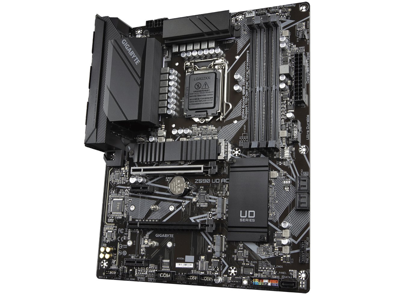 Placa Mãe Gigabyte Z590 UD AC Intel - LGA 1200 DDR4 ATX - 3