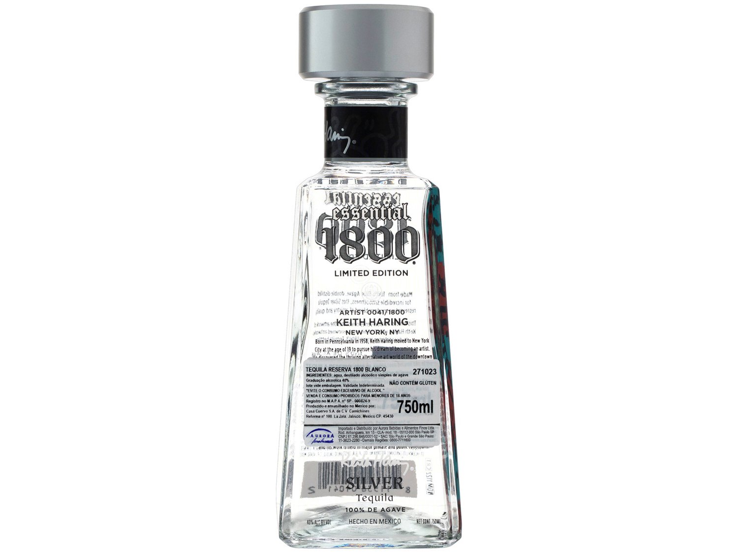 Tequila 1800 Prata 750ml - 2