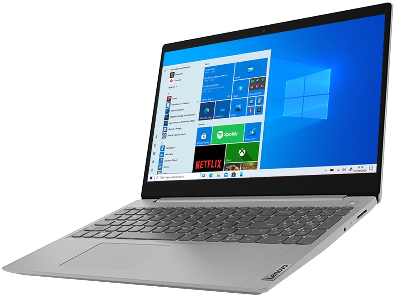 Notebook Lenovo IdeaPad 3i 82BS0001BR Intel Corei5 - 8GB 256 SSD 15,6&quot; Placa Nvidia Geforce 2gb - Bivolt - 2