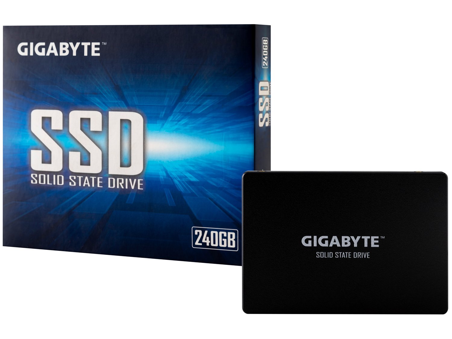 SSD Gigabyte 240GB SATA 2.5° - Leitura 500MB/s e Gravação 420MB/s
