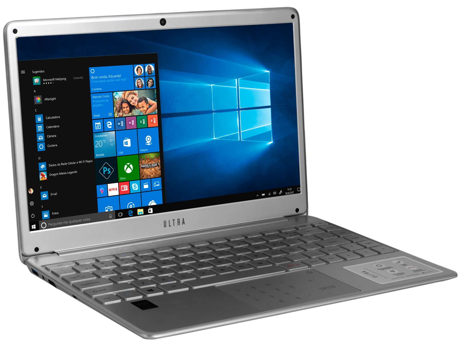 Notebook Ultra UB420 Intel Core i3 4GB - 120GB SSD 14,1&quot; Full HD Windows 10 - Bivolt - 4