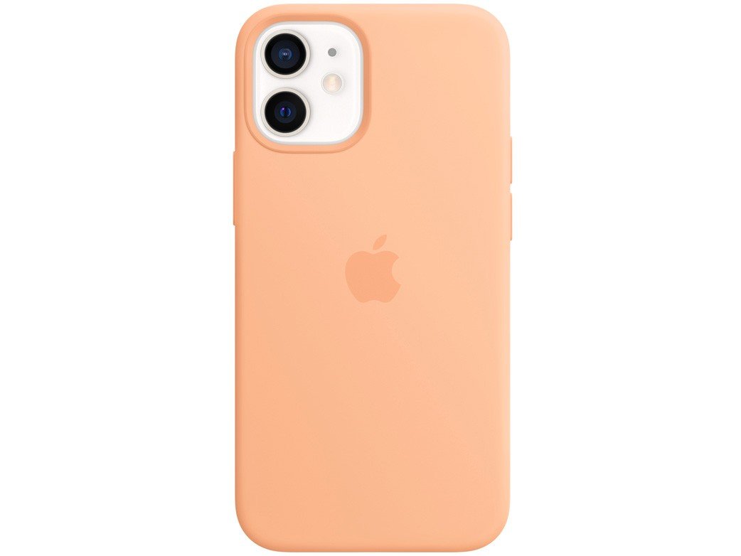 Capa Silicone com MagSafe Cantaloupe - para iPhone 12 Mini Original