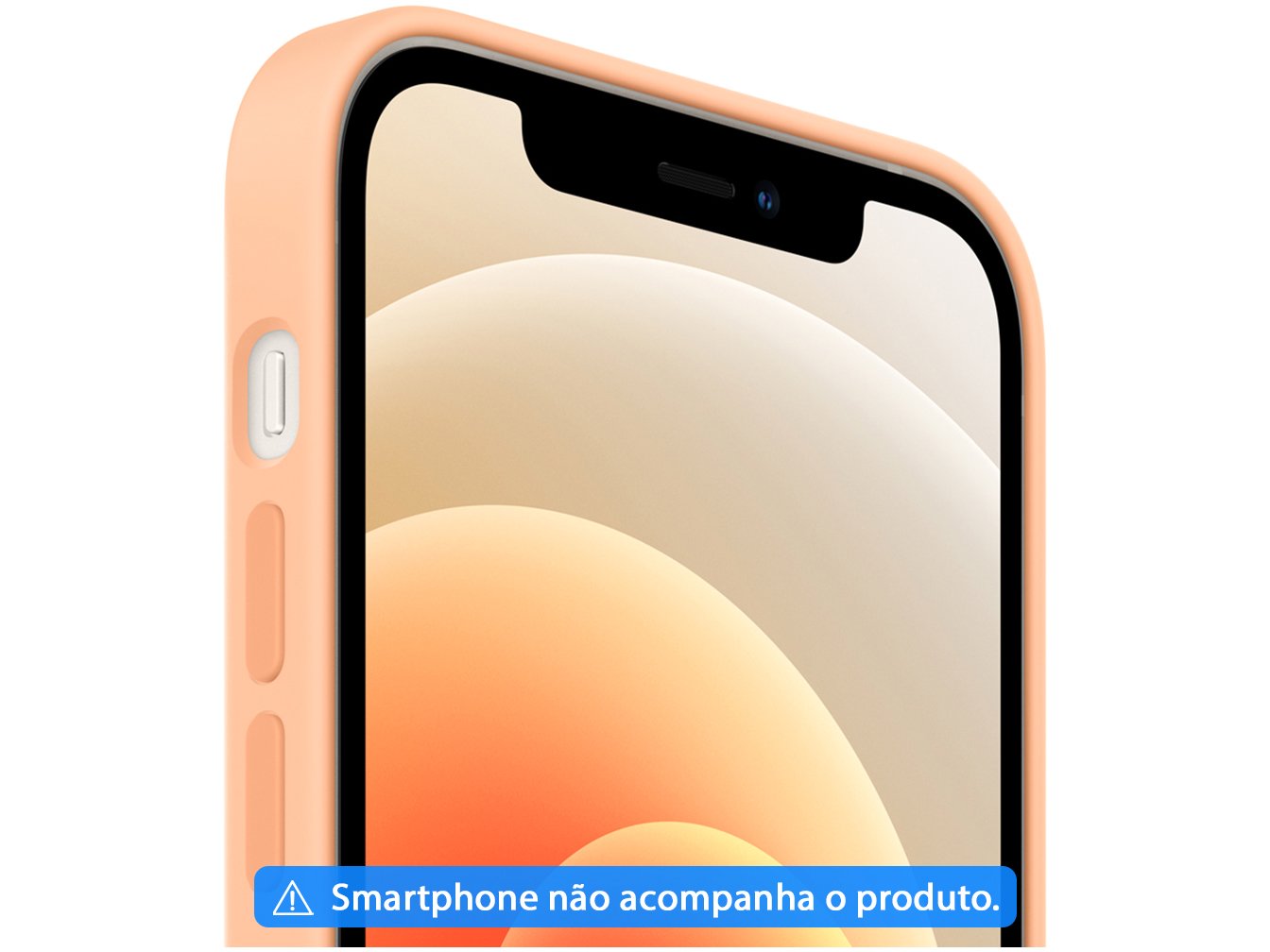 Capa Silicone com MagSafe Cantaloupe - para iPhone 12 Mini Original - 1