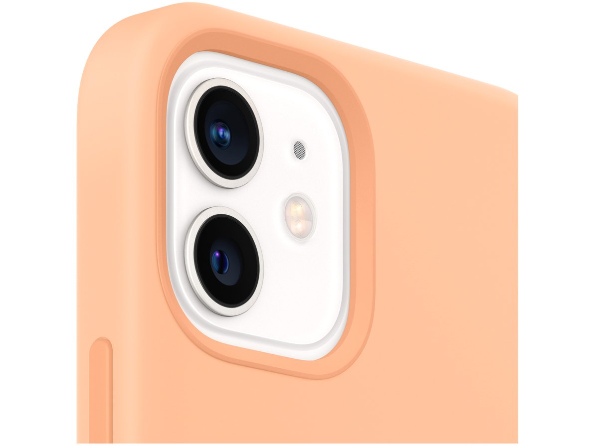 Capa Silicone com MagSafe Cantaloupe - para iPhone 12 Mini Original - 2