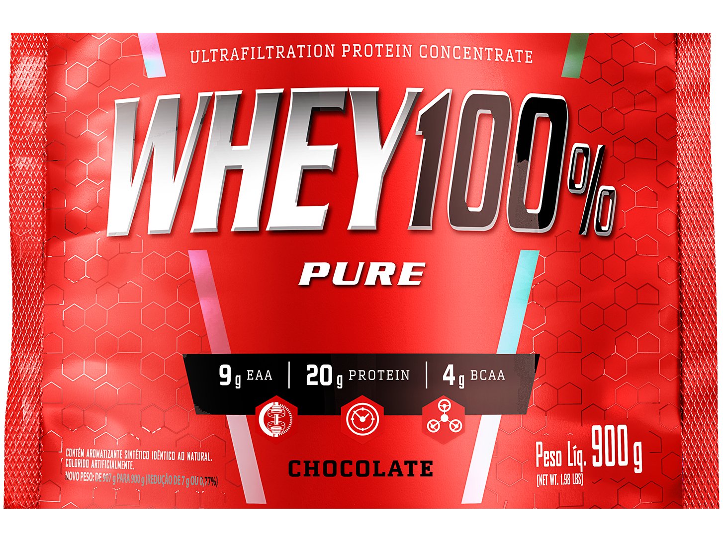 Whey Protein 100% Super Pure 907 g Body Size Refil - IntegralMédica - 2