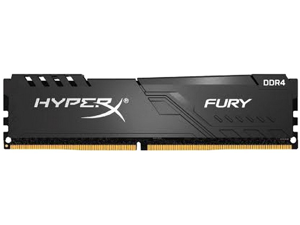 Memória RAM 8GB DDR4 HyperX Fury - 2666Mhz com Dissipador - 1