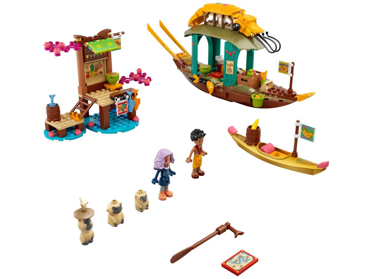 LEGO Disney Princess O Barco de Boun 247 Peças - 43185 - 1