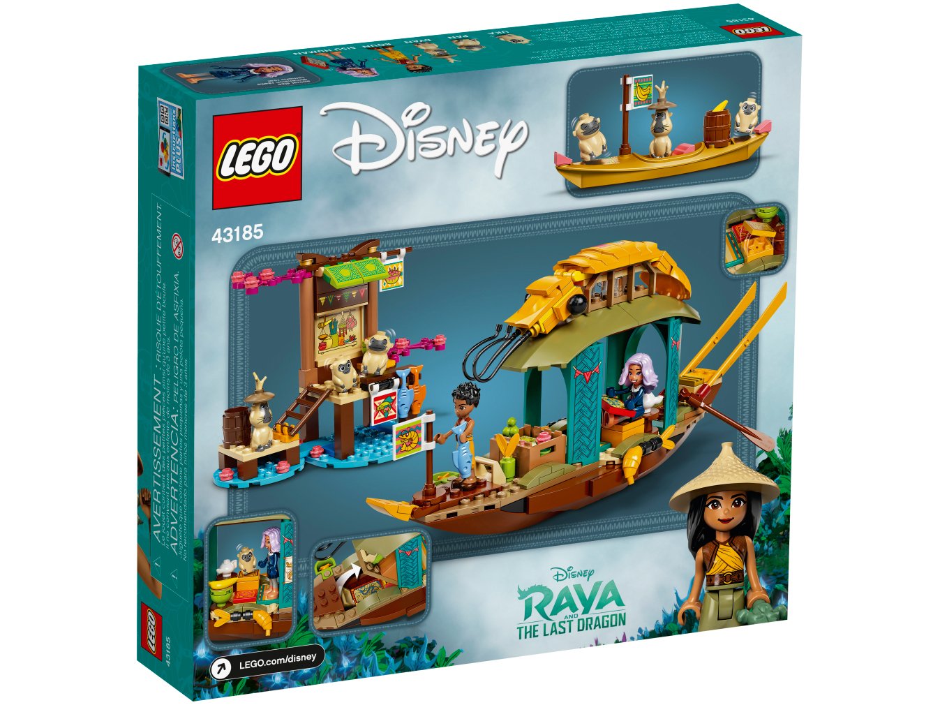 LEGO Disney Princess O Barco de Boun 247 Peças - 43185 - 3