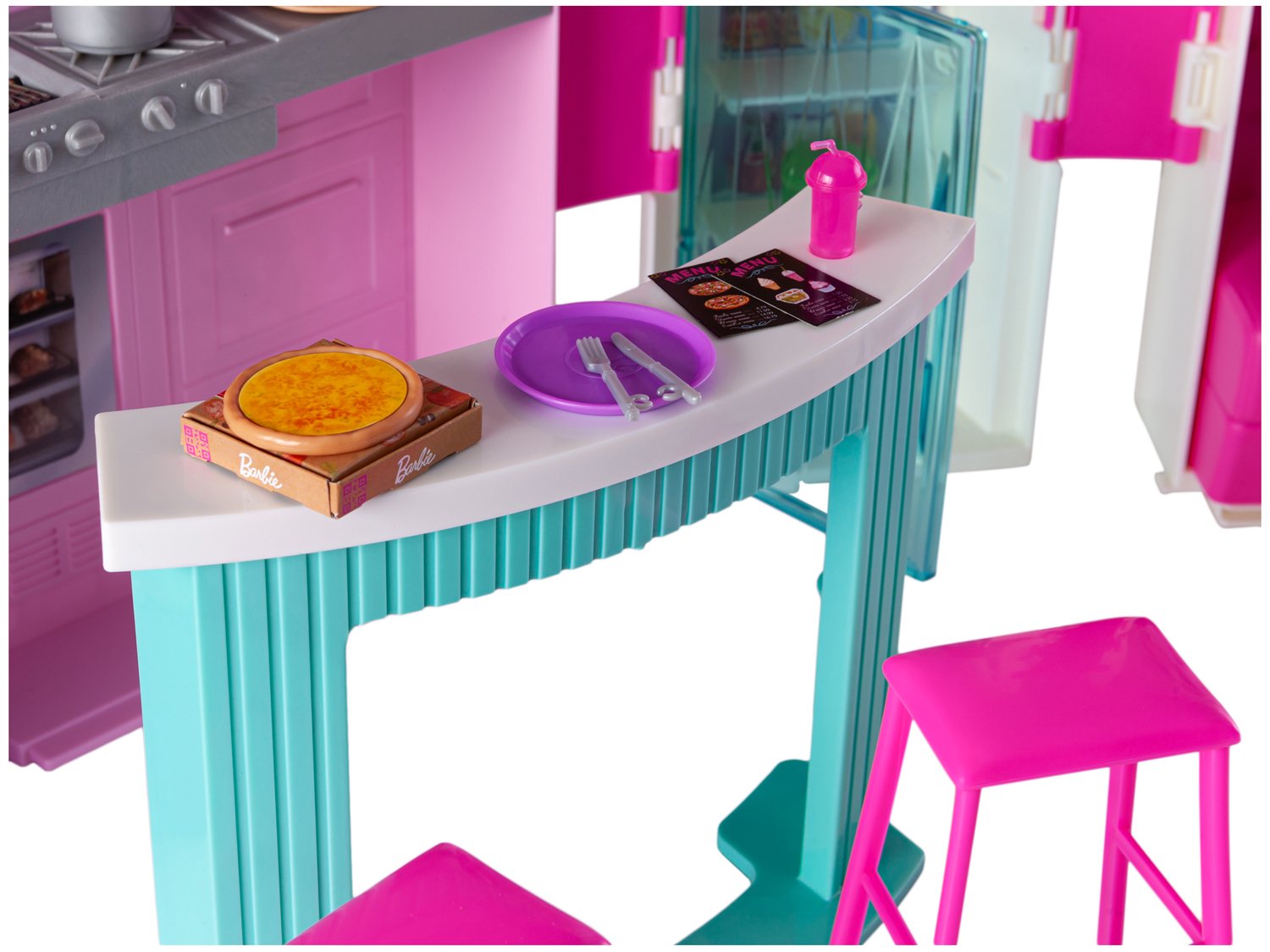 Playset Barbie Estate Restaurante Mattel - 4